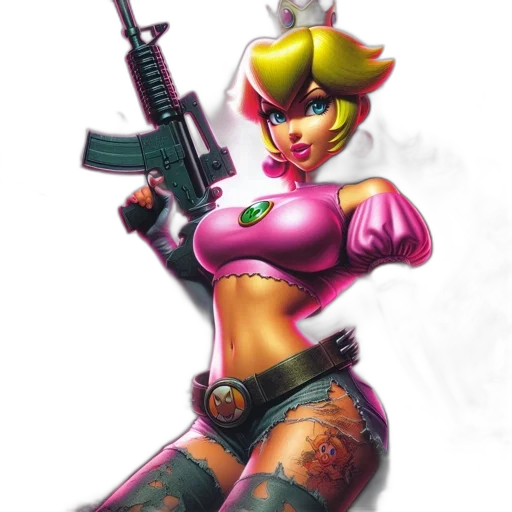 weapon, concept art, pixel art, comic book art transparent PNG cut-out