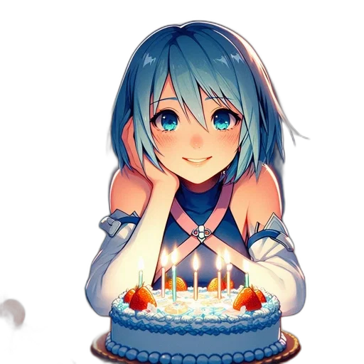 pixel art, 3d render, anime, concept art transparent PNG cut-out