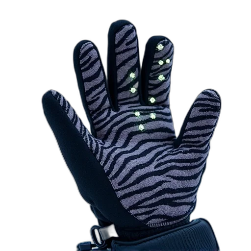 cyberpunk, 3d render, snow, glove transparent PNG cut-out