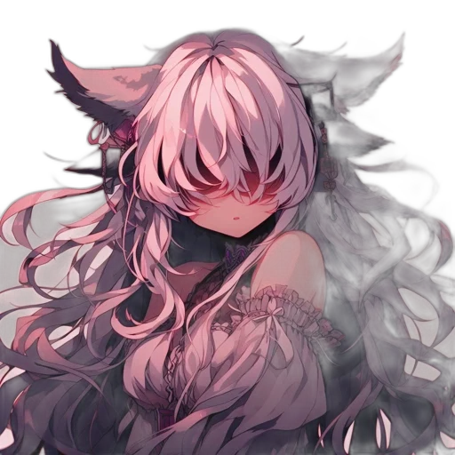 dragon, mask, creature, hair transparent PNG cut-out