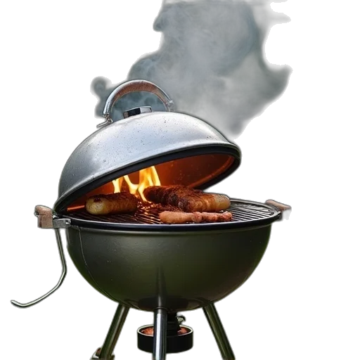 food, photorealistic, 3d render, fire transparent PNG cut-out