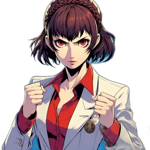 jacket, staff, weapon, face transparent PNG cut-out