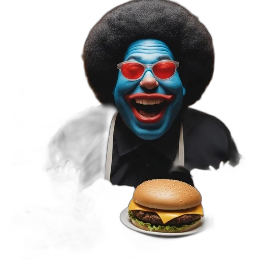 food, mask, face, creature transparent PNG cut-out