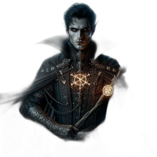 staff, sword, jacket, mask transparent PNG cut-out
