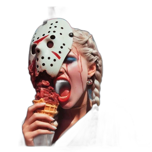 mask, face, food, creature transparent PNG cut-out