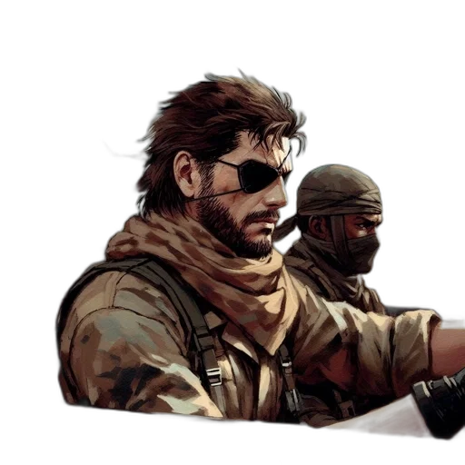 weapon, jacket, concept art, comic book art transparent PNG cut-out