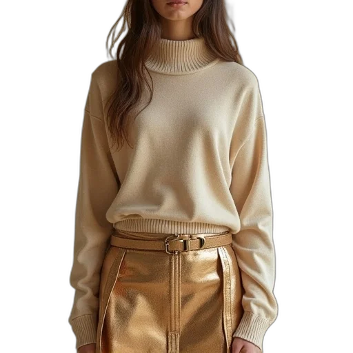 jacket, dress, earth tones, golden transparent PNG cut-out