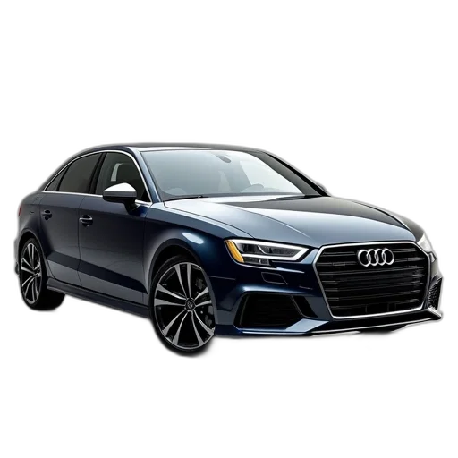 car, photorealistic, 3d render, audi transparent PNG cut-out