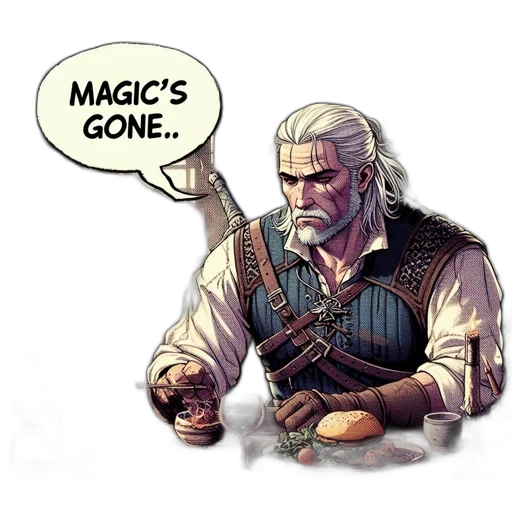 staff, dragon, fantasy art, comic book art transparent PNG cut-out