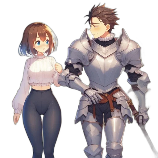 sword, weapon, robot, jacket transparent PNG cut-out