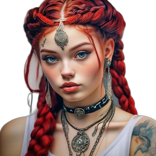 jewelry, crown, face, hair transparent PNG cut-out