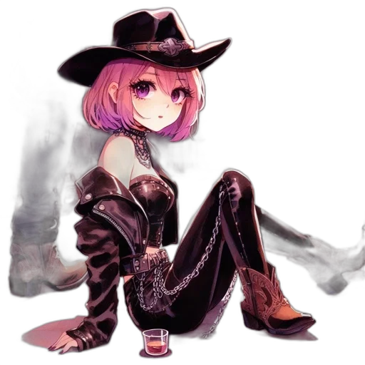 hat, robot, weapon, staff transparent PNG cut-out