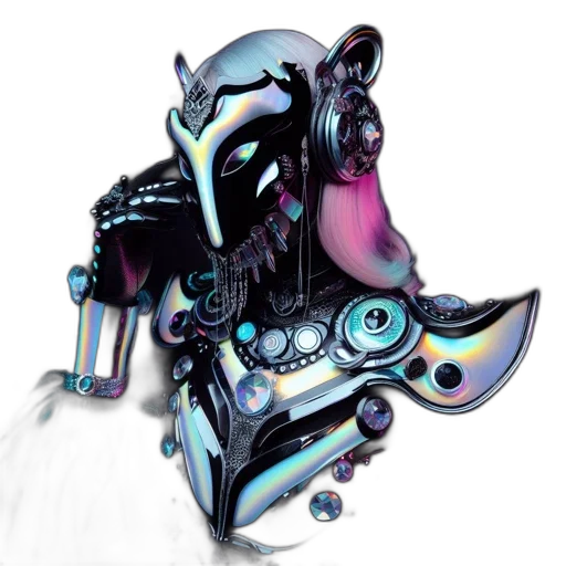 mask, robot, jewelry, weapon transparent PNG cut-out