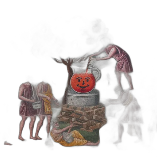 robot, mask, creature, hat transparent PNG cut-out
