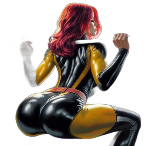 jacket, comic book art, concept art, fantasy art transparent PNG cut-out