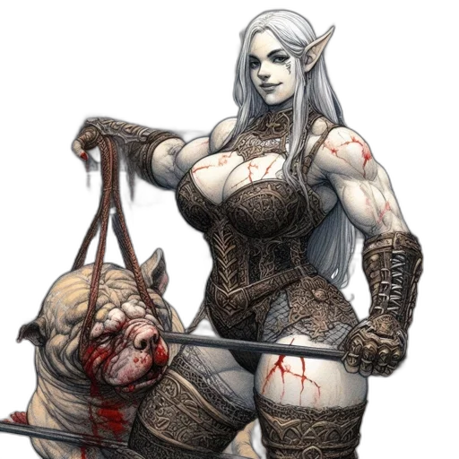 staff, sword, weapon, fantasy art transparent PNG cut-out