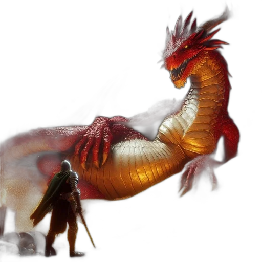 dragon, creature, animal, concept art transparent PNG cut-out