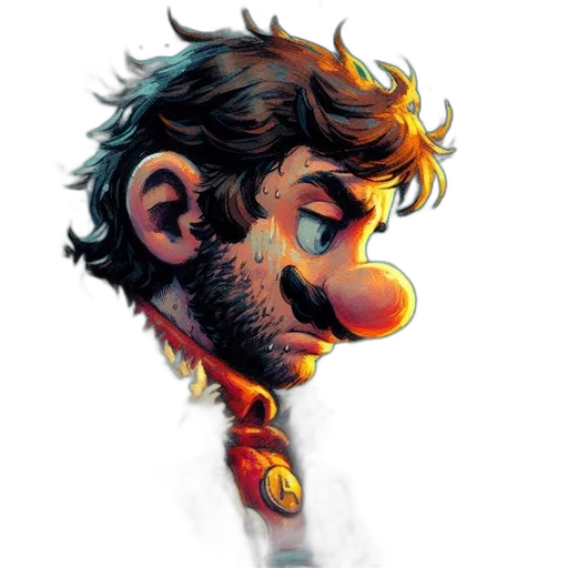 face, mask, staff, dragon transparent PNG cut-out