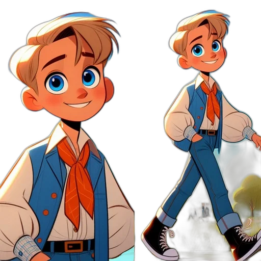 jacket, concept art, cartoon, comic book art transparent PNG cut-out