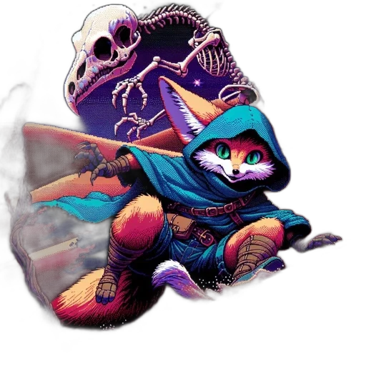 mask, jacket, dragon, creature transparent PNG cut-out