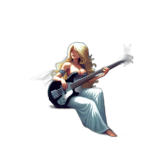 dress, pixel art, concept art, fantasy art transparent PNG cut-out