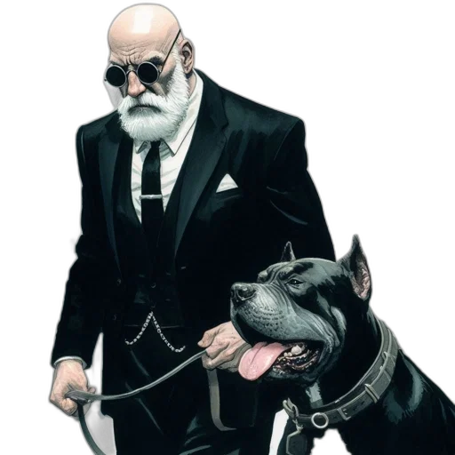 animal, staff, concept art, comic book art transparent PNG cut-out