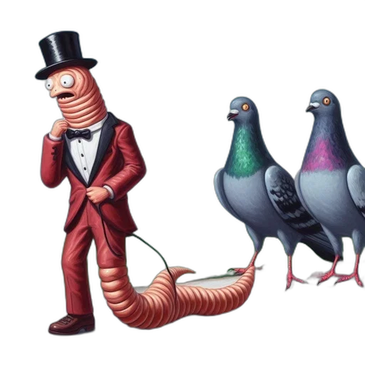 animal, hat, creature, concept art transparent PNG cut-out