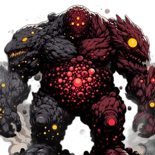 creature, concept art, comic book art, fantasy art transparent PNG cut-out