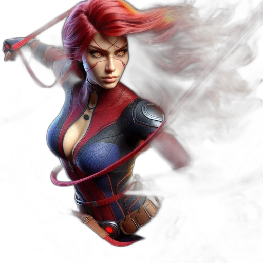 concept art, fantasy art, comic book art, photorealistic transparent PNG cut-out
