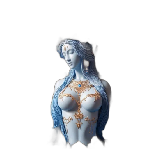 jewelry, dress, crown, fantasy art transparent PNG cut-out