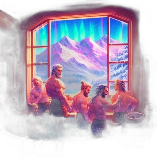 vaporwave, concept art, fantasy art, snow transparent PNG cut-out