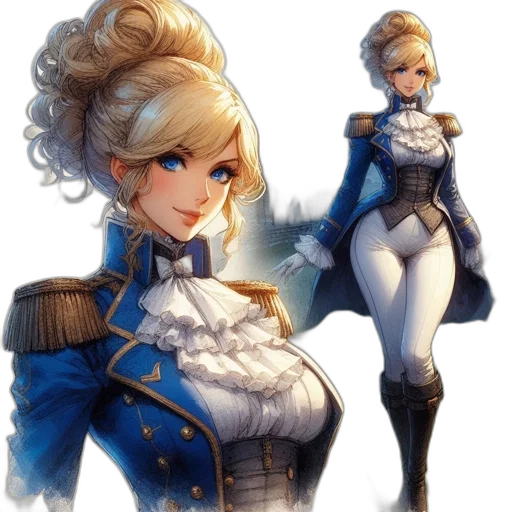 crown, staff, jacket, face transparent PNG cut-out