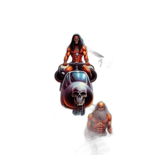 concept art, comic book art, pixel art, fantasy art transparent PNG cut-out