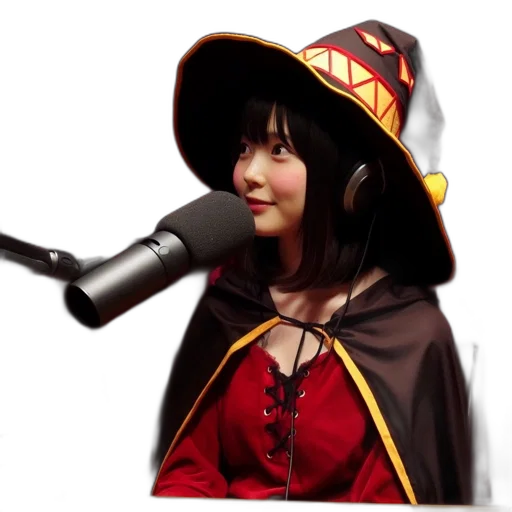 hat, staff, face, weapon transparent PNG cut-out
