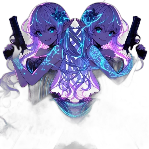 weapon, staff, anime, concept art transparent PNG cut-out
