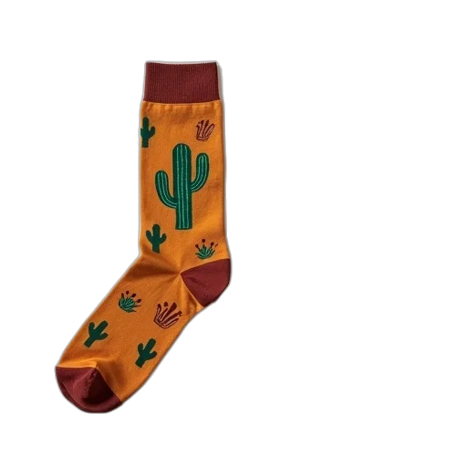shoes, two, patterned, socks transparent PNG cut-out