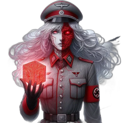 weapon, face, hat, staff transparent PNG cut-out