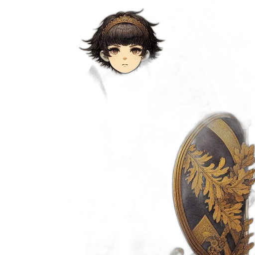 shoes, mask, creature, crown transparent PNG cut-out