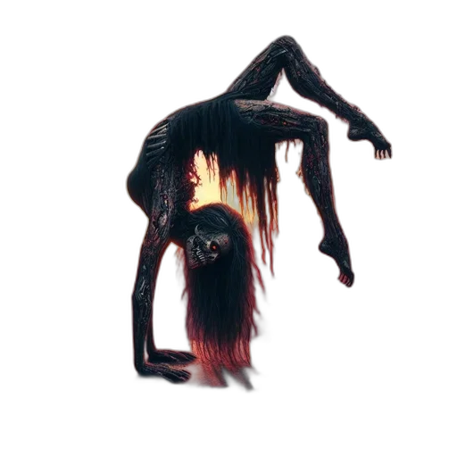 hair, creature, animal, staff transparent PNG cut-out