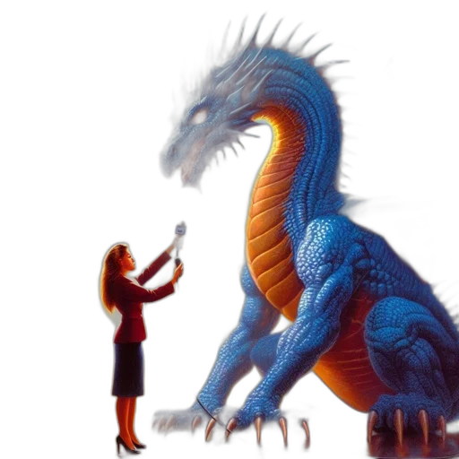 dragon, creature, animal, weapon transparent PNG cut-out