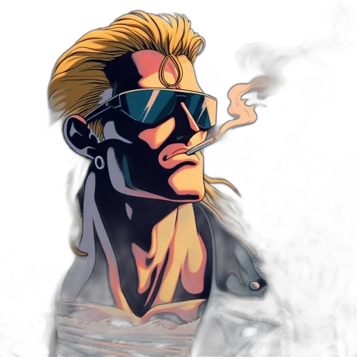 mask, jacket, face, cyberpunk transparent PNG cut-out