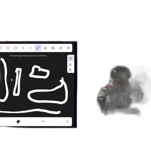 shoes, robot, concept art, vaporwave transparent PNG cut-out