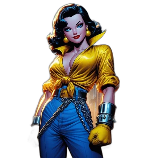jacket, comic book art, concept art, cartoon transparent PNG cut-out