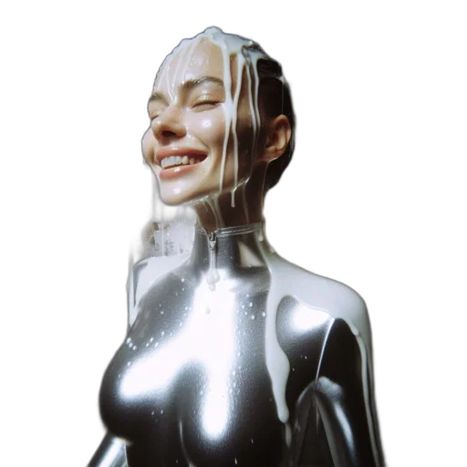 robot, face, creature, dress transparent PNG cut-out