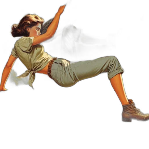 staff, photorealistic, concept art, earth tones transparent PNG cut-out