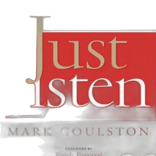 just, listen, mark, goulston transparent PNG cut-out
