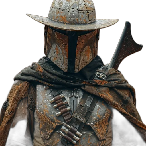 staff, hat, jacket, mask transparent PNG cut-out