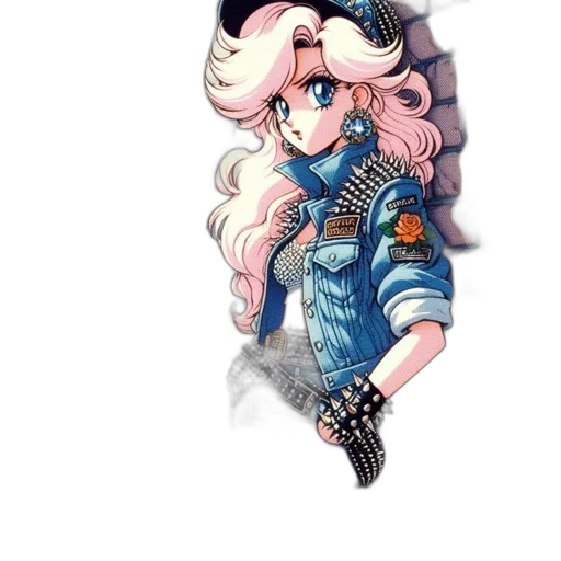 weapon, jacket, staff, dress transparent PNG cut-out