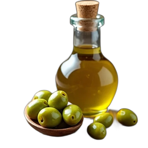 food, bottle, photorealistic, olive transparent PNG cut-out