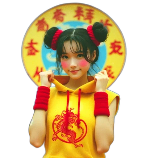 mask, staff, dragon, umbrella transparent PNG cut-out